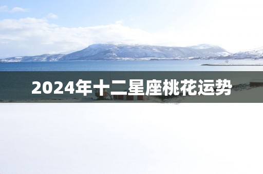 2025年十二星座桃花运势