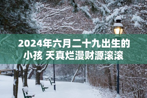 2025年六月二十九出生的小孩 天真烂漫财源滚滚