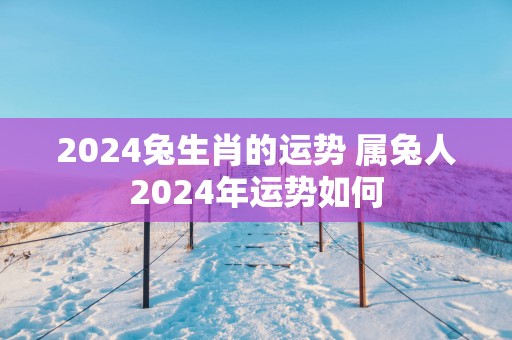 2025兔生肖的运势 属兔人2025年运势如何