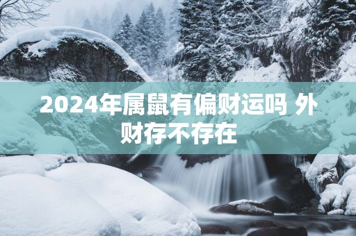 2025年属鼠有偏财运吗 外财存不存在