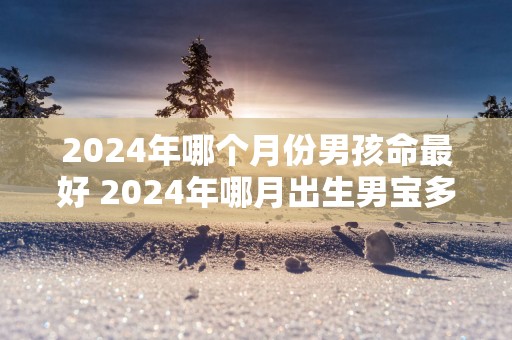 2025年哪个月份男孩命最好 2025年哪月出生男宝多