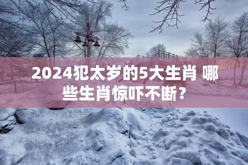 2025犯太岁的5大生肖 哪些生肖惊吓不断? 2025犯太岁的5大生肖 哪些生肖惊吓不断?
