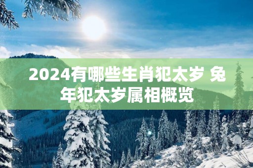2025有哪些生肖犯太岁 蛇年犯太岁属相概览