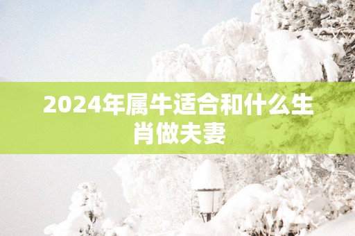 2025年属牛适合和什么生肖做夫妻