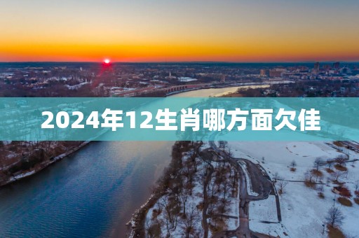 2025年12生肖哪方面欠佳