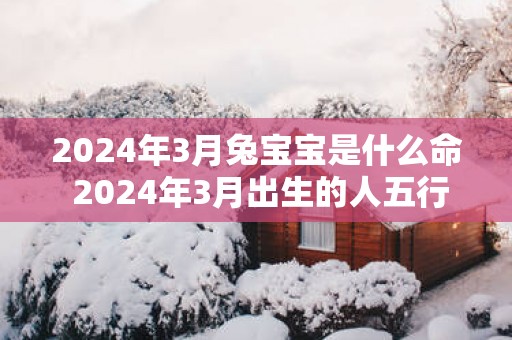 2025年3月兔宝宝是什么命 2025年3月出生的人五行缺什么
