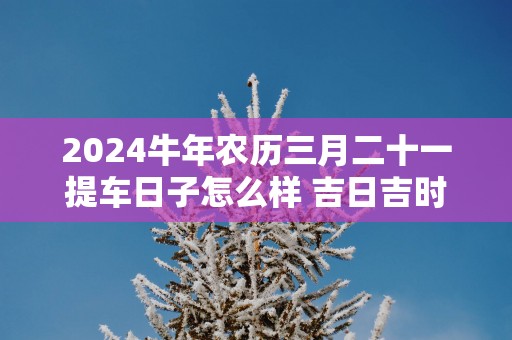 2025蛇年农历三月二十一提车日子怎么样 吉日吉时查询