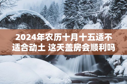 2025年农历十月十五适不适合动土 这天盖房会顺利吗