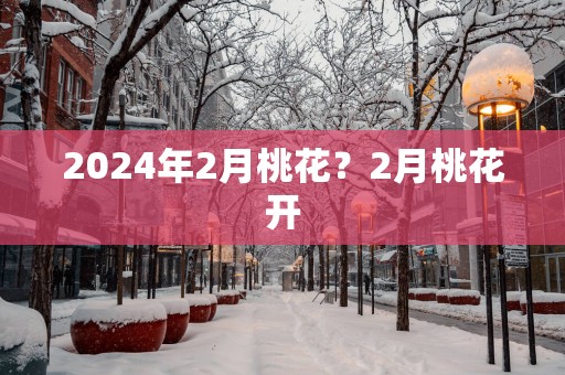 2025年2月桃花？2月桃花开
