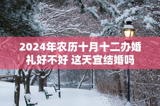 2025年农历十月十二办婚礼好不好 这天宜结婚吗