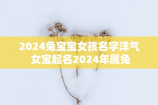 2025兔宝宝女孩名字洋气 女宝起名2025年属兔