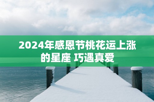 2025年感恩节桃花运上涨的星座 巧遇真爱