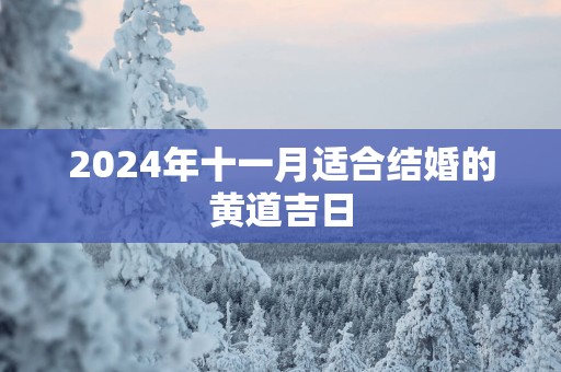 2025年十一月适合结婚的黄道吉日