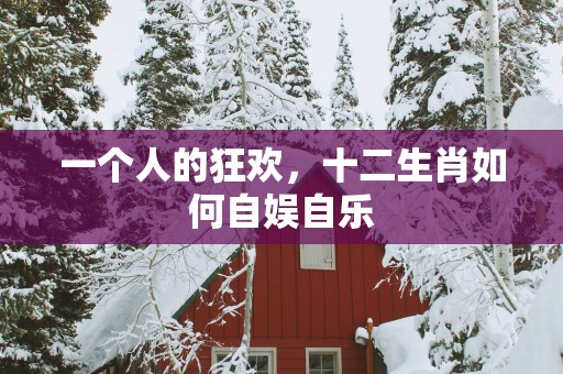 一个人的狂欢，十二生肖如何自娱自乐
