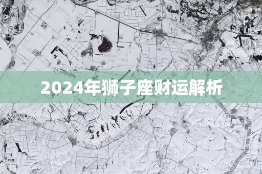 2025年狮子座财运解析