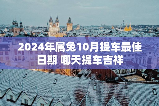 2025年属兔10月提车最佳日期 哪天提车吉祥