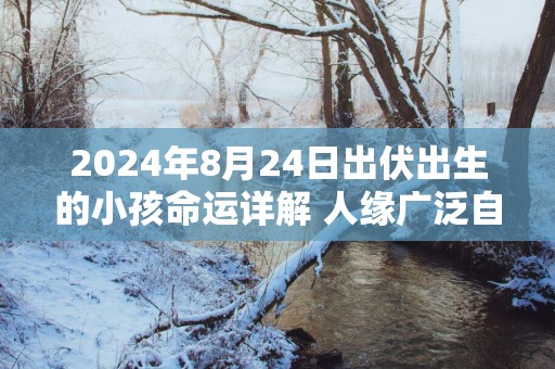 2025年8月24日出伏出生的小孩命运详解 人缘广泛自尊心强 2025年8月24日出伏出生的小孩命运详解 人缘广泛自尊心强