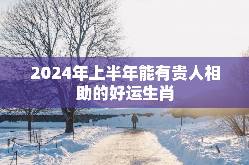 2025年上半年能有贵人相助的好运生肖