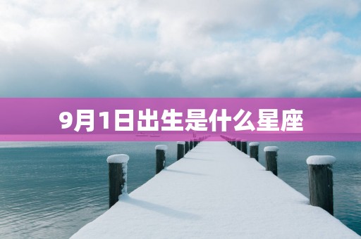 9月1日出生是什么星座