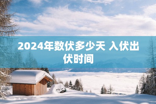 2025年数伏多少天 入伏出伏时间