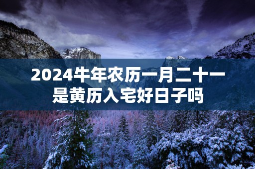 2025蛇年农历一月二十一是黄历入宅好日子吗