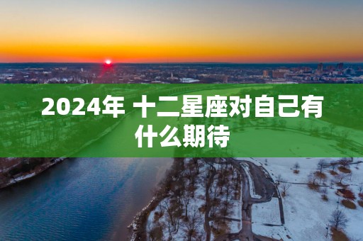 2025年 十二星座对自己有什么期待