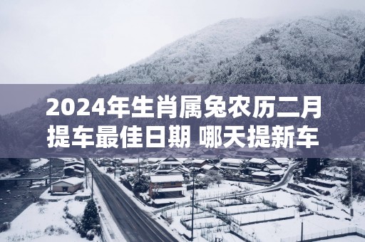 2025年生肖属兔农历二月提车最佳日期 哪天提新车吉利