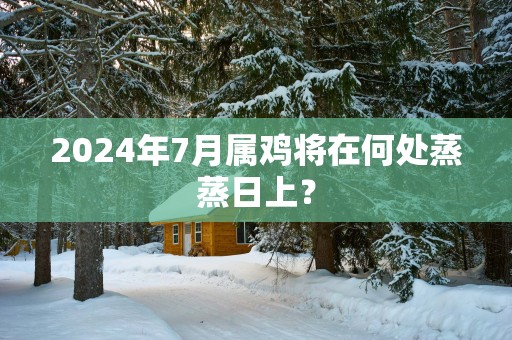 2025年7月属鸡将在何处蒸蒸日上？