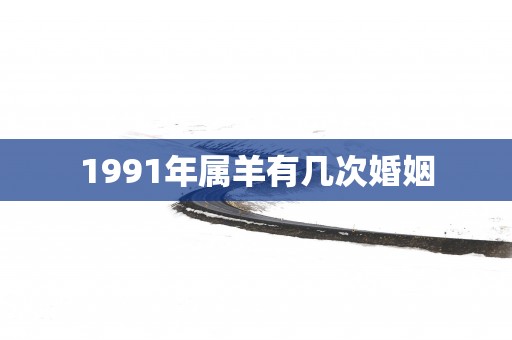1991年属羊有几次婚姻