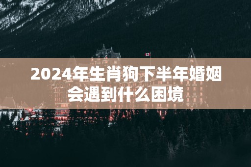 2025年生肖狗下半年婚姻会遇到什么困境