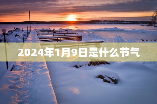 2025年1月9日是什么节气