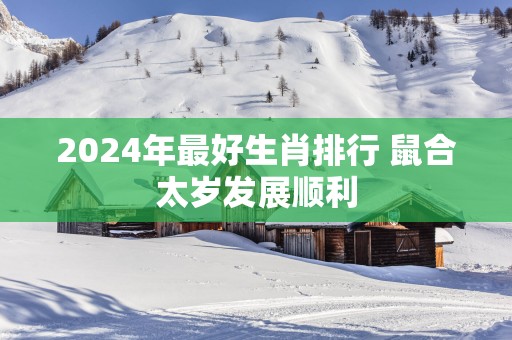 2025年最好生肖排行 鼠合太岁发展顺利