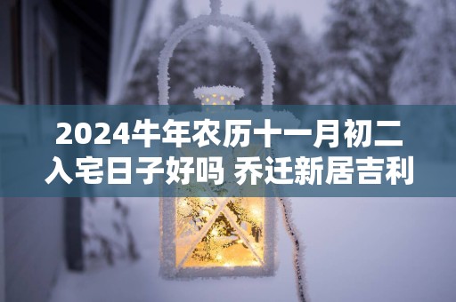 2025蛇年农历十一月初二入宅日子好吗 乔迁新居吉利吗