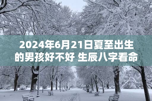 2025年6月21日夏至出生的男孩好不好 生辰八字看命
