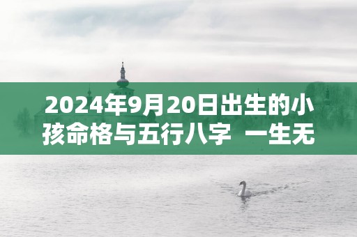 2025年9月20日出生的小孩命格与五行八字  一生无灾险
