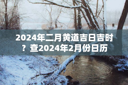 2025年二月黄道吉日吉时？查2025年2月份日历