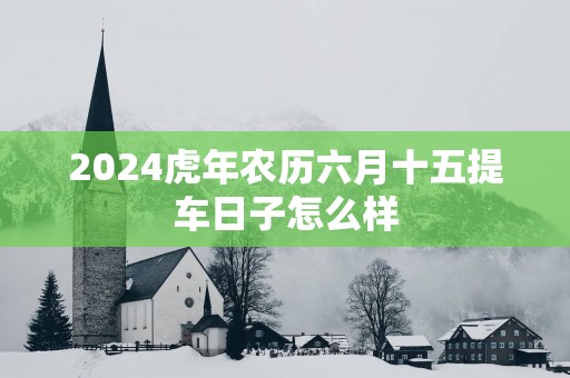 2025蛇年农历六月十五提车日子怎么样