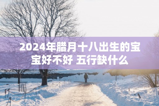 2025年腊月十八出生的宝宝好不好 五行缺什么