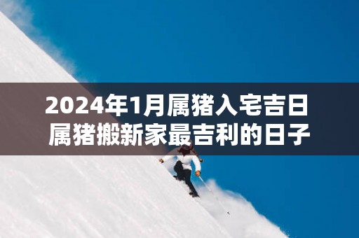2025年1月属猪入宅吉日 属猪搬新家最吉利的日子