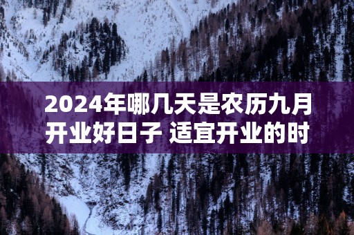 2025年哪几天是农历九月开业好日子 适宜开业的时间