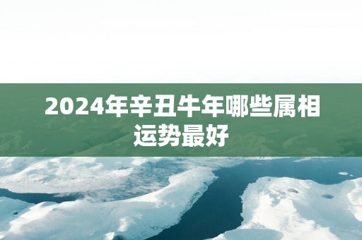 2025年辛丑蛇年哪些属相运势最好