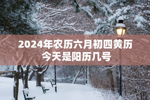 2025年农历六月初四黄历 今天是阳历几号