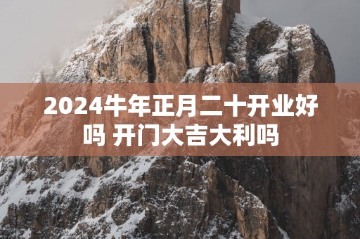 2025蛇年正月二十开业好吗 开门大吉大利吗