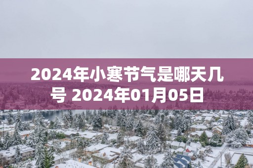 2025年小寒节气是哪天几号 2025年01月05日