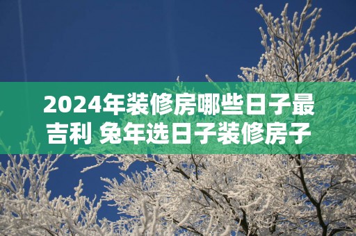 2025年装修房哪些日子最吉利 蛇年选日子装修房子