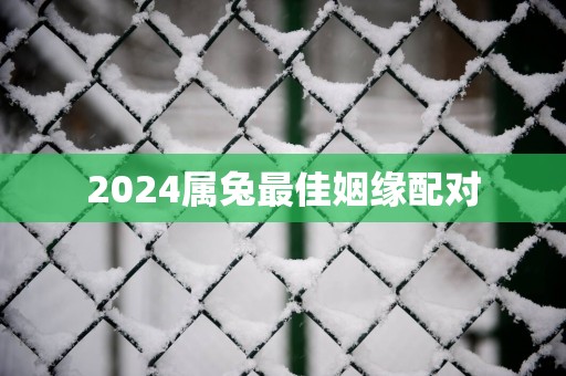 2025属兔最佳姻缘配对