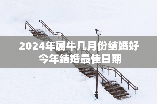 2025年属牛几月份结婚好 今年结婚最佳日期