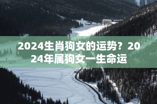 2025生肖狗女的运势？2025年属狗女一生命运