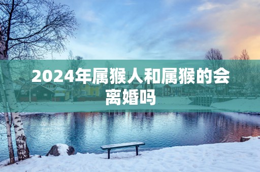 2025年属猴人和属猴的会离婚吗