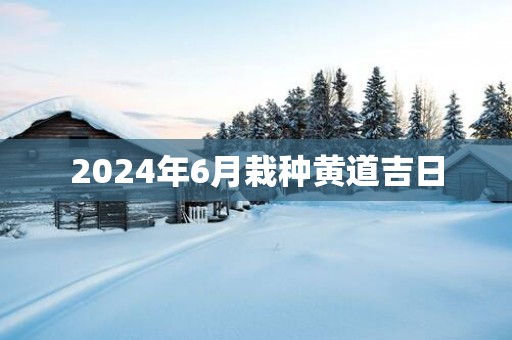 2025年6月栽种黄道吉日